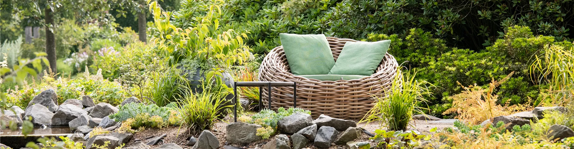 Sommergarten - Gartenmöbel im Ambiente Sommergarten - Gartenmöbel im Ambiente