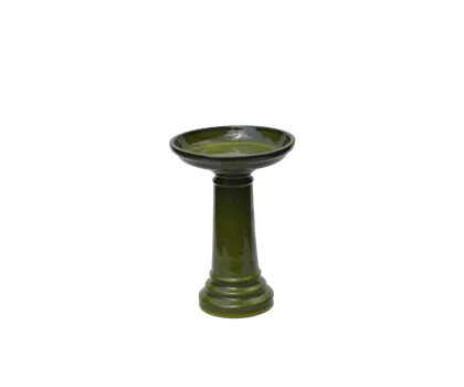 Steingut-Vogelbad  Steingut-Vogelbad