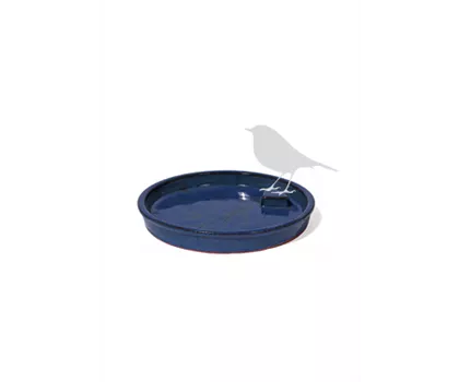 Steingut-Vogeltränke  Steingut-Vogeltränke